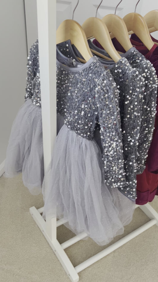 Fancy Sparkle Tulle Holiday Dress