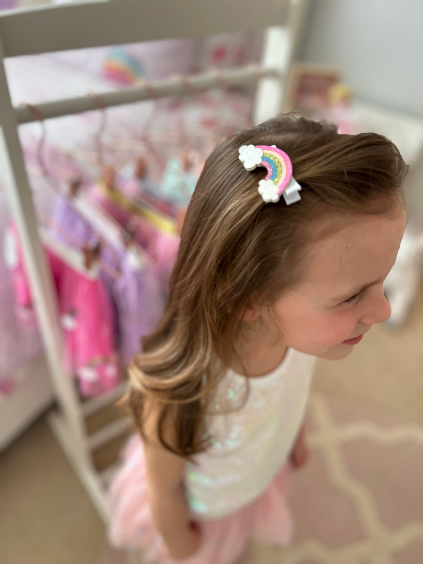 Lucky Rainbow 🌈 Hair Clips